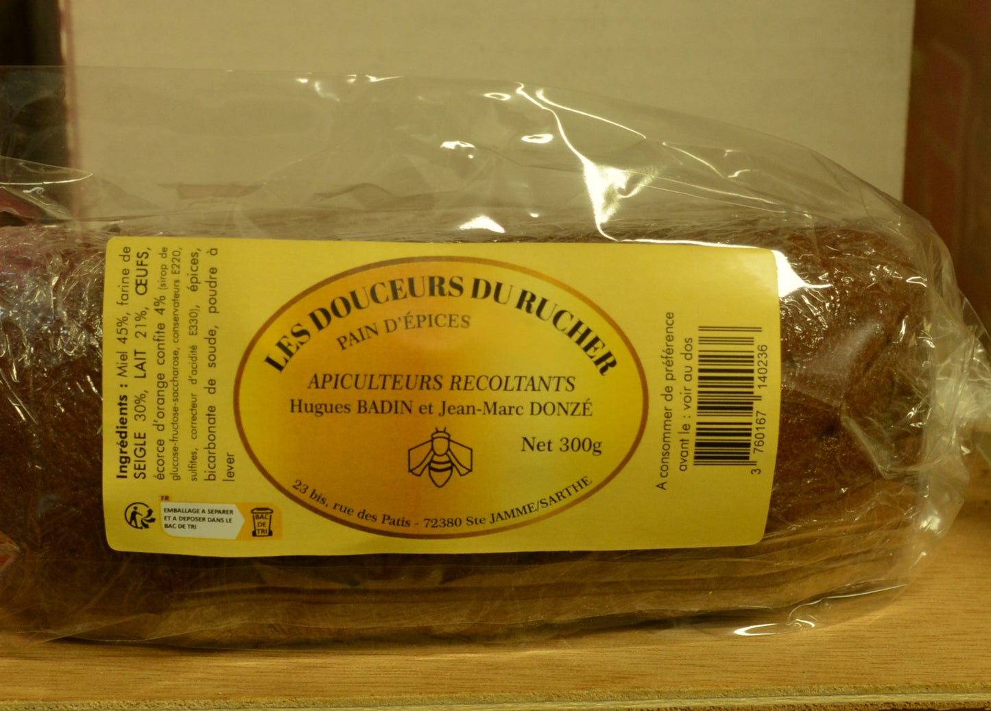 Pain d'épices - 300gr