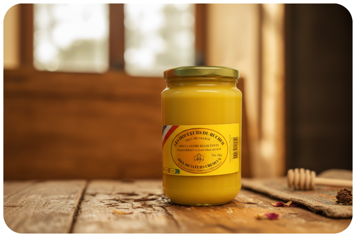 Miel de Fleurs Crémeux - 500 grs